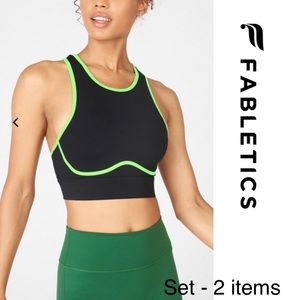 Fabletics set, leggings and a bra, size XS